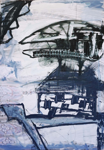 Allmacht Stefan Voigt / Allmacht / Öl, Acryl auf Leinwand / 130 x 90 cm / 2018
