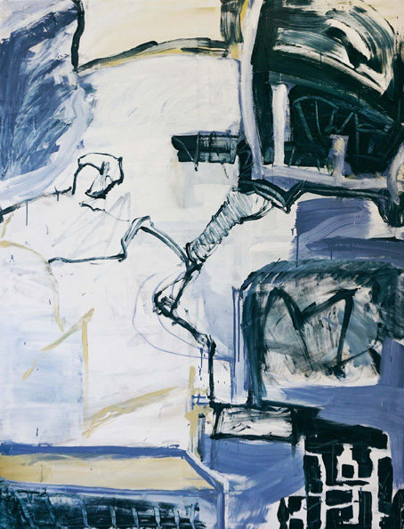 Takt Stefan Voigt / Takt / Öl, Acryl auf Leinwand / 170 x 130 cm / 2018