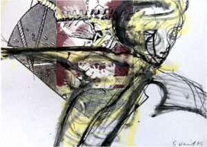 Stefan Voigt transit "letzte Dinge 3" Siebdruck