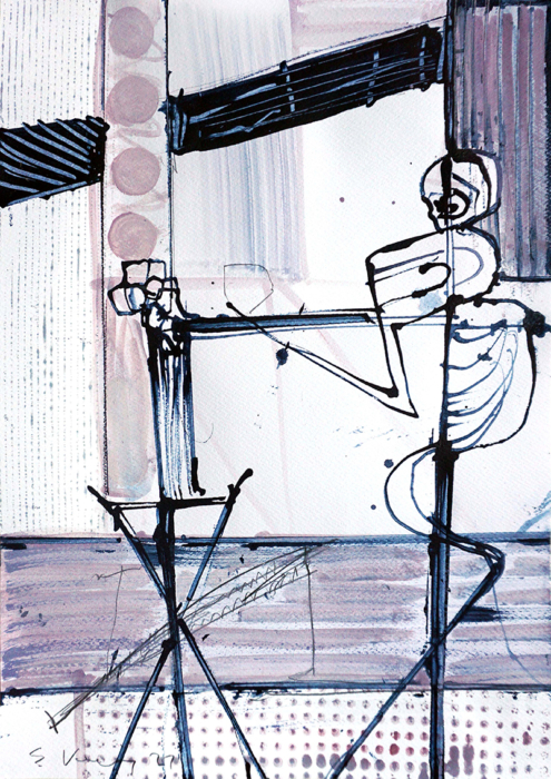 Stefan Voigt / Corso 018 / 2021 / 42 x 29,7 cm