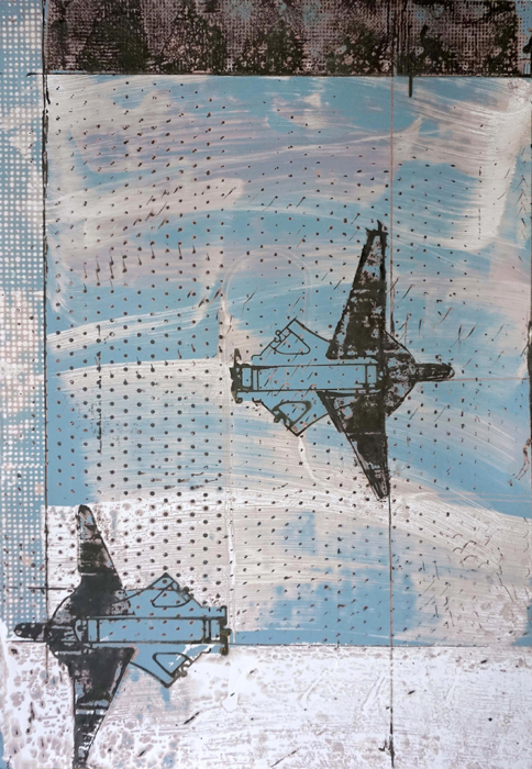 Stefan Voigt / Areale 01 / 2022 / 110 x 76 cm