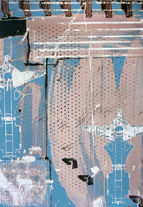 Stefan Voigt / Areale 04 / 2022 / 110 x 76 cm