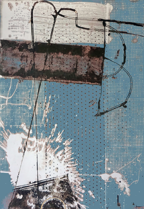 Stefan Voigt / Areale 05 / 2022 / 110 x 76 cm