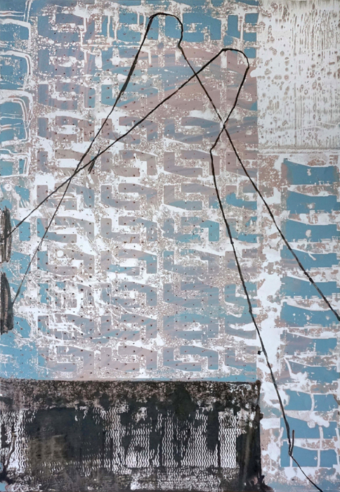 Stefan Voigt / Areale 07 / 2022 / 110 x 76 cm