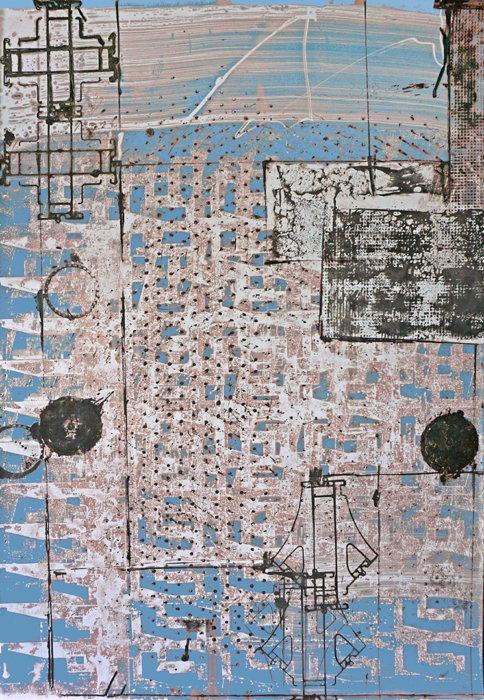 Stefan Voigt / Areale 08 / 2022 / 110 x 76 cm