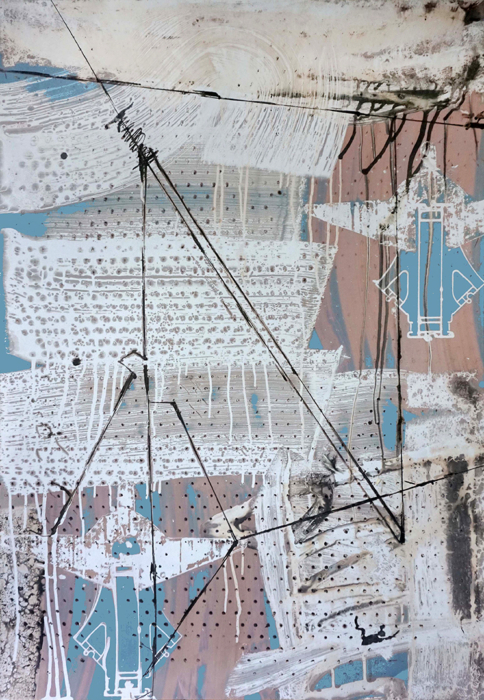 Stefan Voigt / Areale 09 / 2022 / 110 x 76 cm